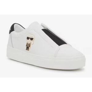 Karl Lagerfeld Paris Ceci Slip-On Sneaker Womens Size 11 Leather Upper‎